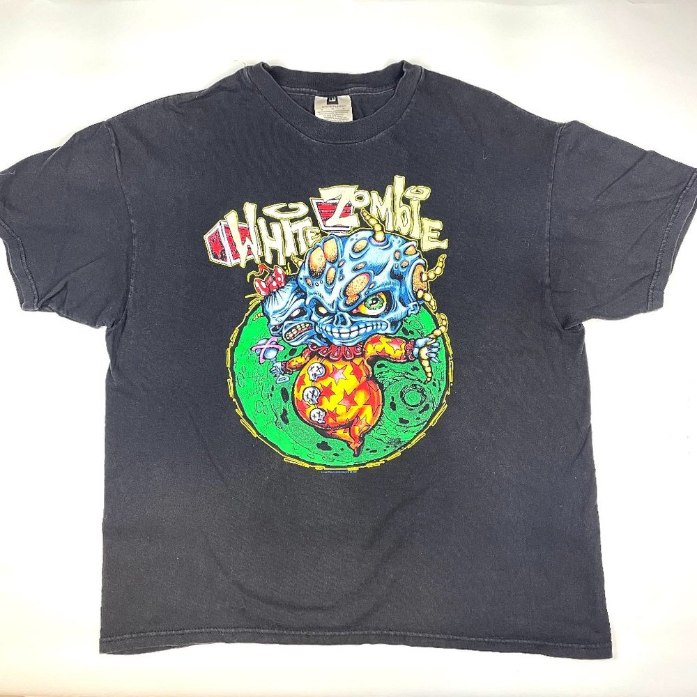VTG White Zombie Freakazoid Heaven 1998 Original T-Shirt XL Winterland Official